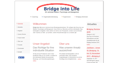 Desktop Screenshot of bridge-into-life.de